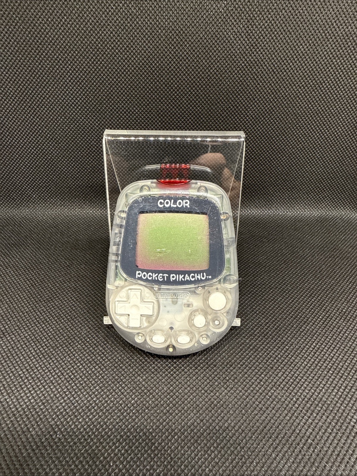 Pocket Pikachu Color Yellow ＆ Clear 2 set Pedometer Pokemon Used Tested Japan