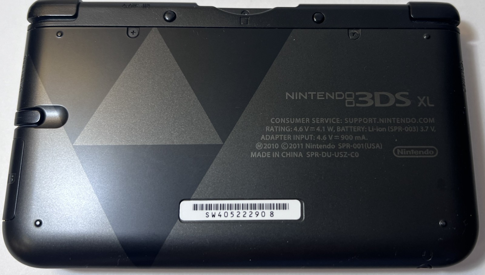 Nintendo 3DS XL Legend of Zelda Link Between Worlds Limited Edit CIB Gently Used