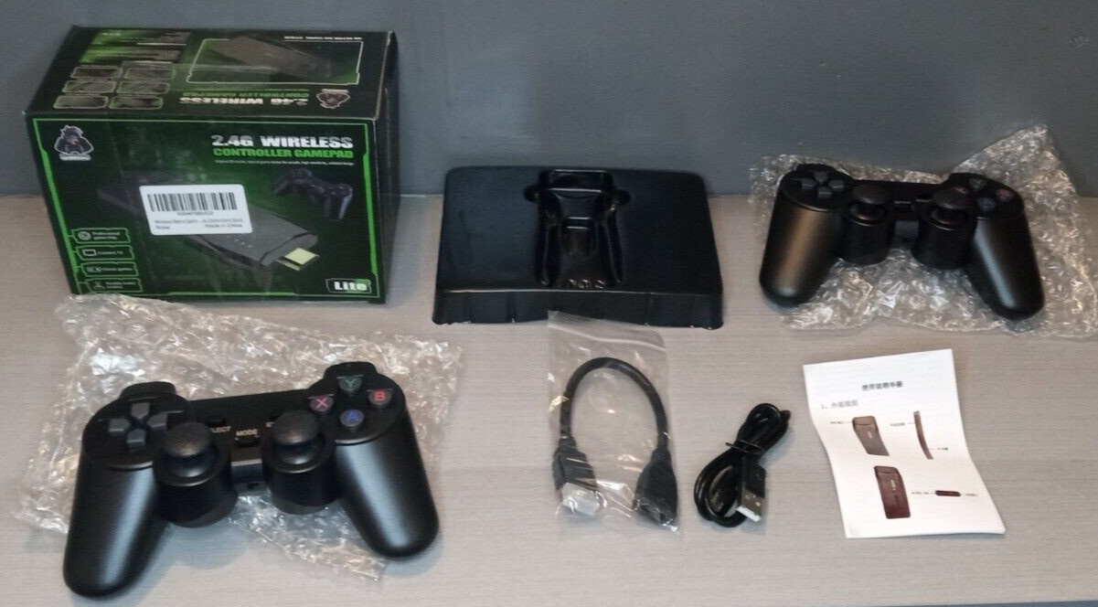 M8 Game Console U Bao 2.4g Wireless PS1 TV Game Console HDMI HD 4K Black PARTS