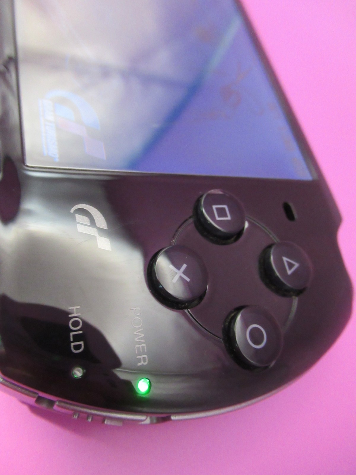 PSP 3000 Gran Turismo Edition – RARE PSP 128GB ARK-4 cable/battery/ new LCD VG!
