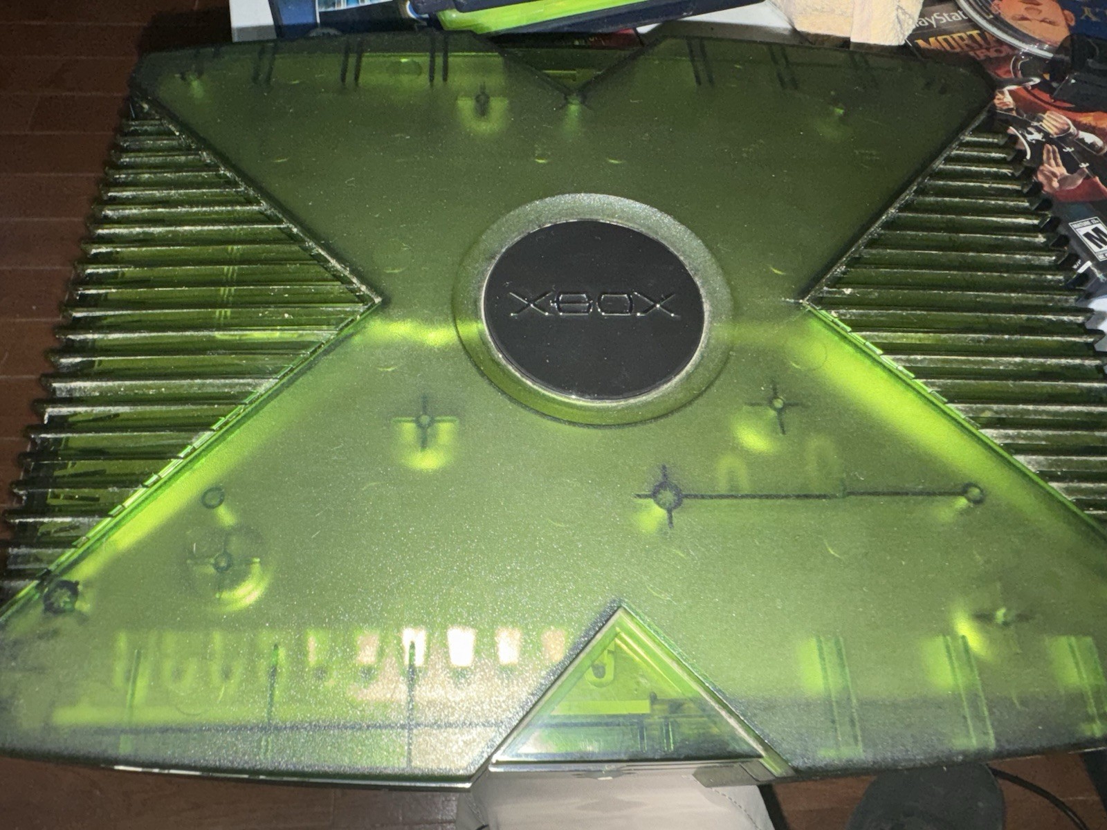 Microsoft Xbox Original: Halo Special Edition Console. No Controller. Works Good