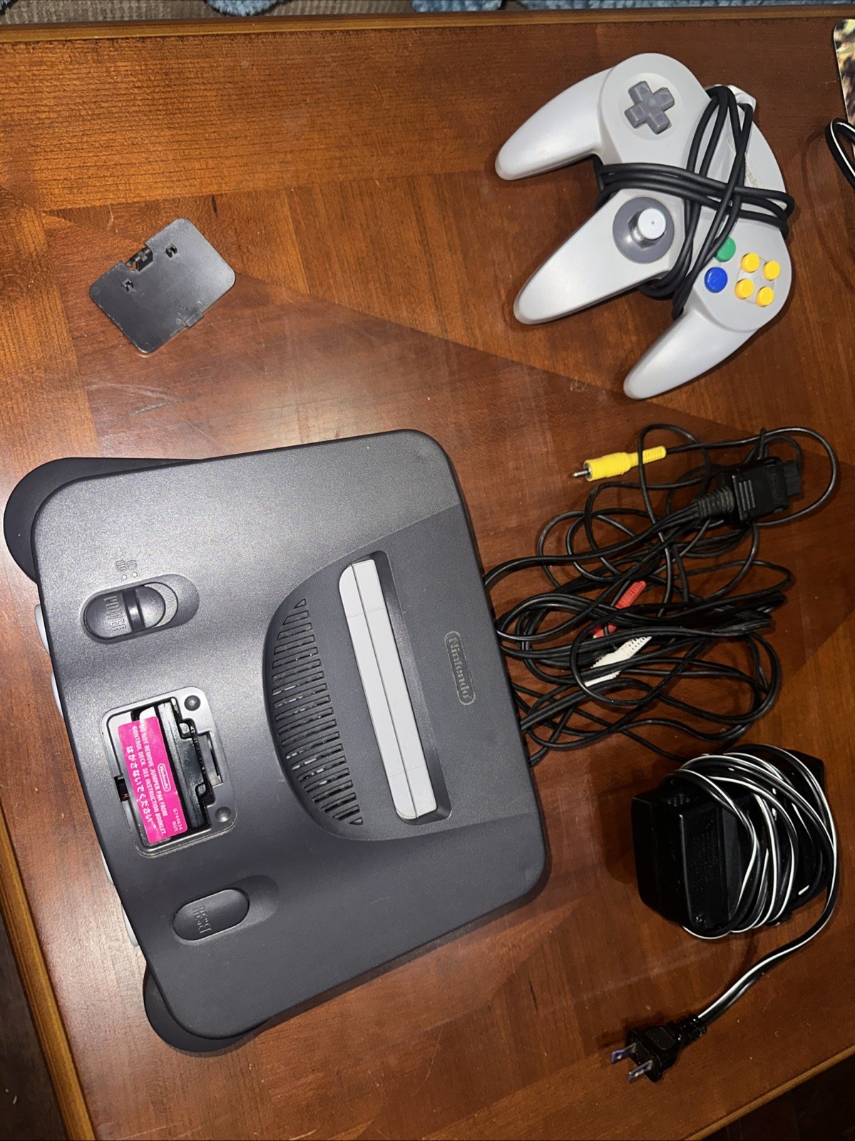 Nintendo 64 Console – Black w/ Controller, Power/AV