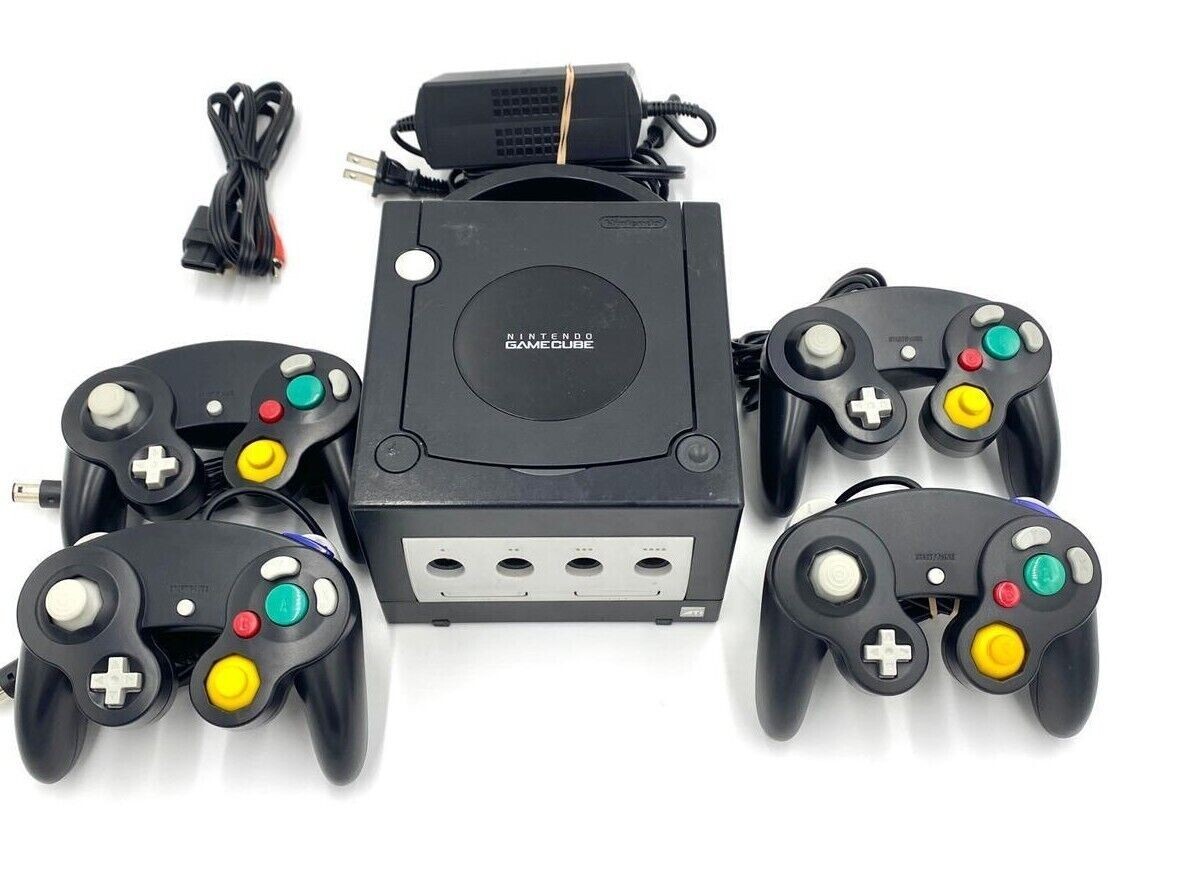 Nintendo GameCube console + Controllers + Wires + Memory Card Choose Your Bundle