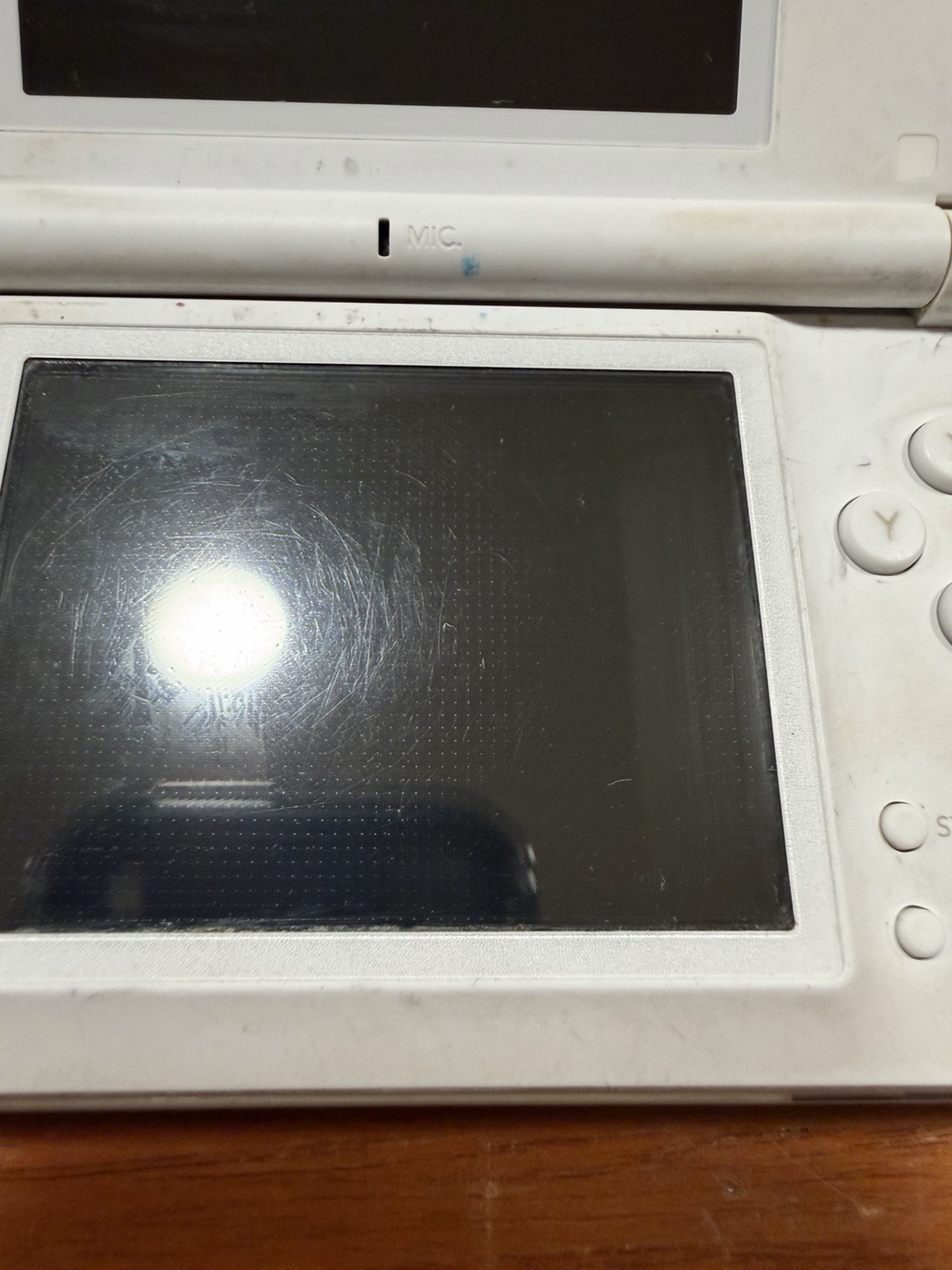 Nintendo DS Lite Handheld Console – Polar White – Parts Only