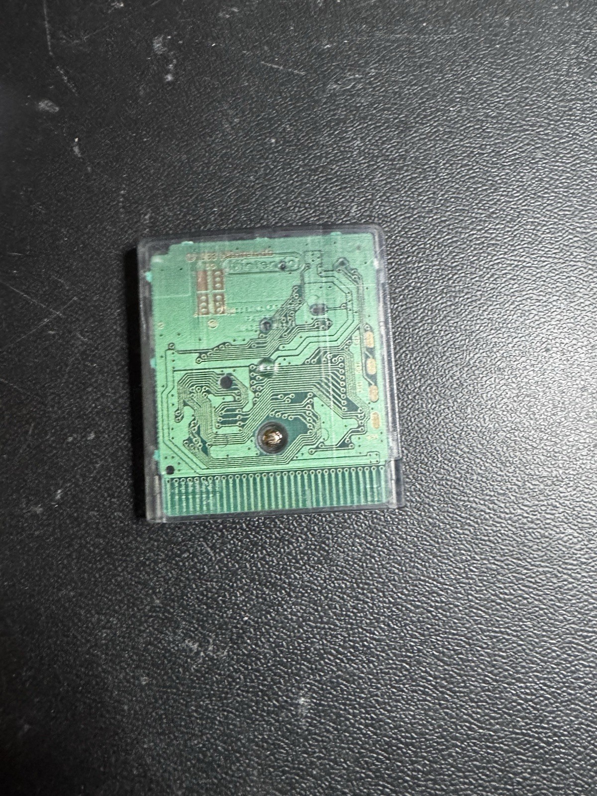 Nintendo Game Boy Color Atomic Purple W/ Game Casper Tested Works Great