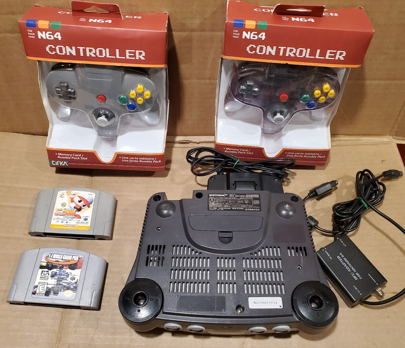 Nintendo 64 Black Console (NTSC-J)