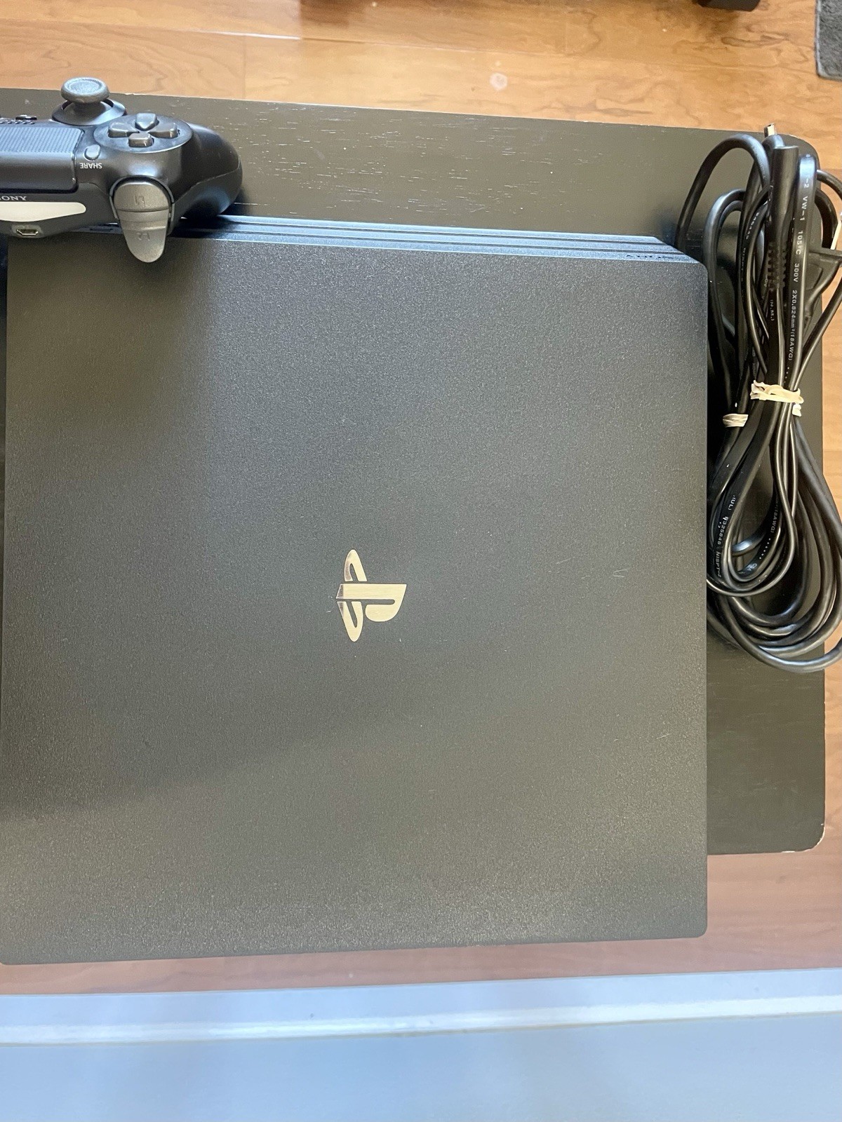 Sony PlayStation 4 Pro 1TB 4K Black Console w/ Controller & Cables
