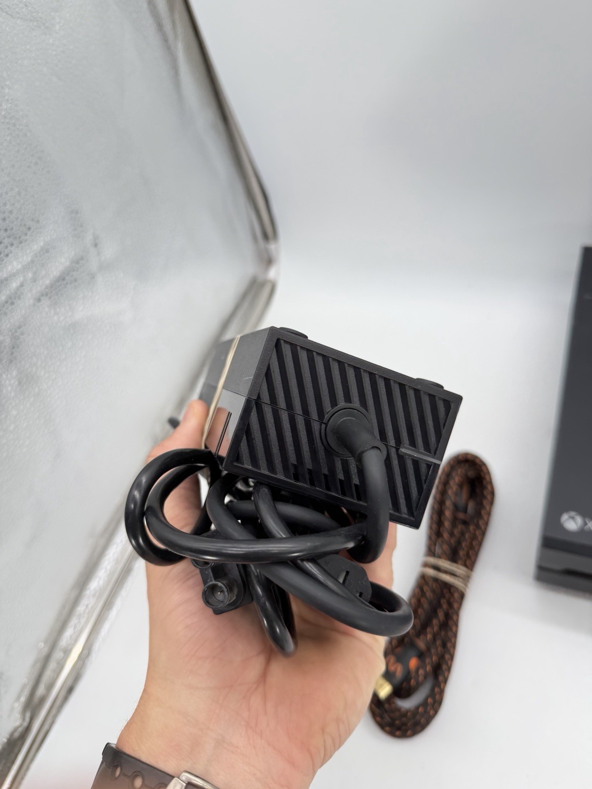 Microsoft Xbox One 1540 Console Black W/ Cords & Game – Tested & Working