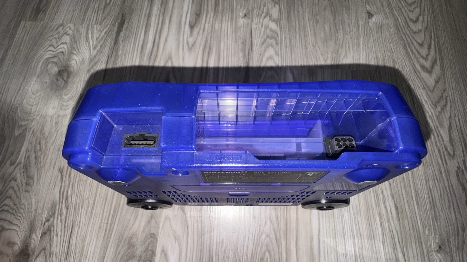 Nintendo 64 Midnight Blue Console system N64
