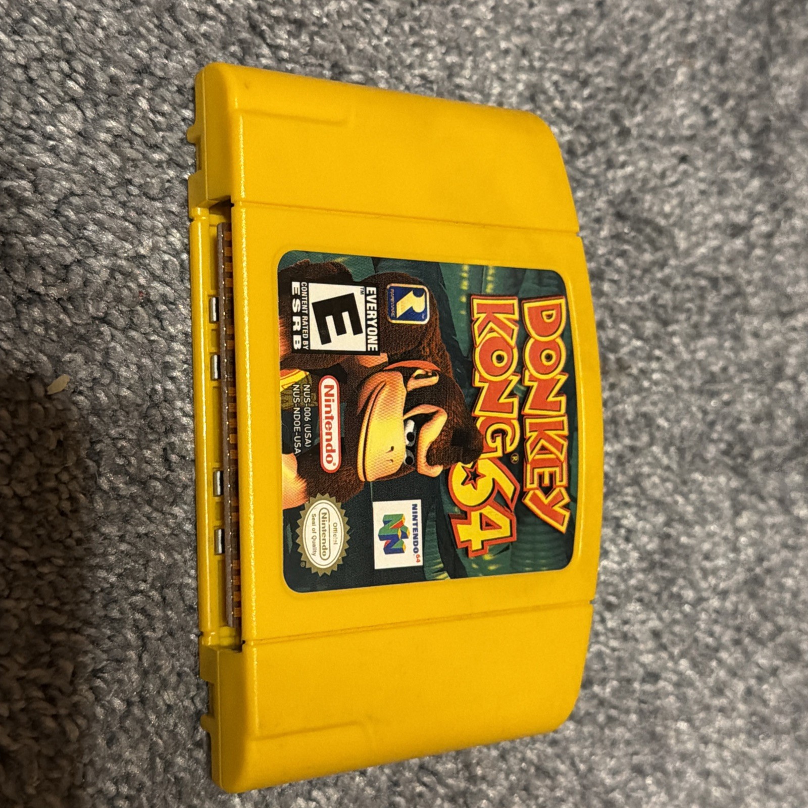 Nintendo 64 N64 system – Funtastic Jungle Green OEM Donkey Kong Expansion Pak