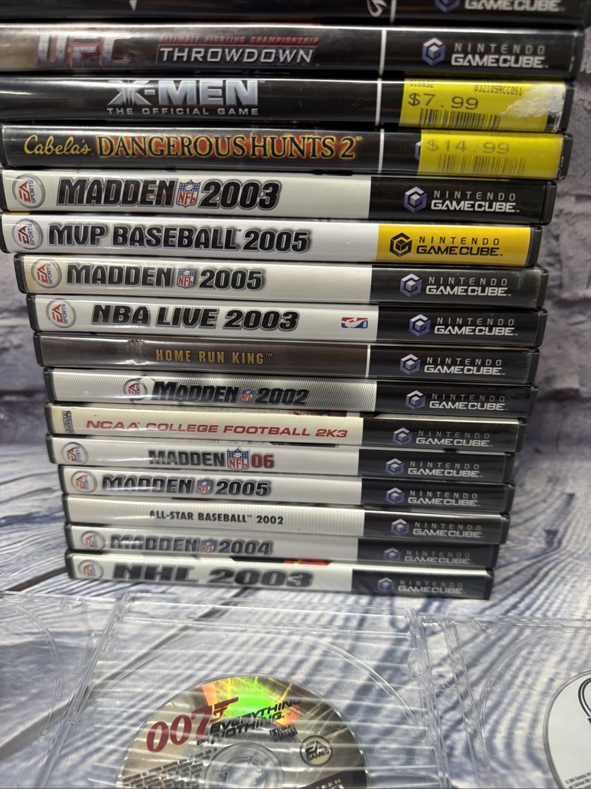 Nintendo GameCube Black Console Bundle W/ Cords & 30 Games. Tested Read Descript