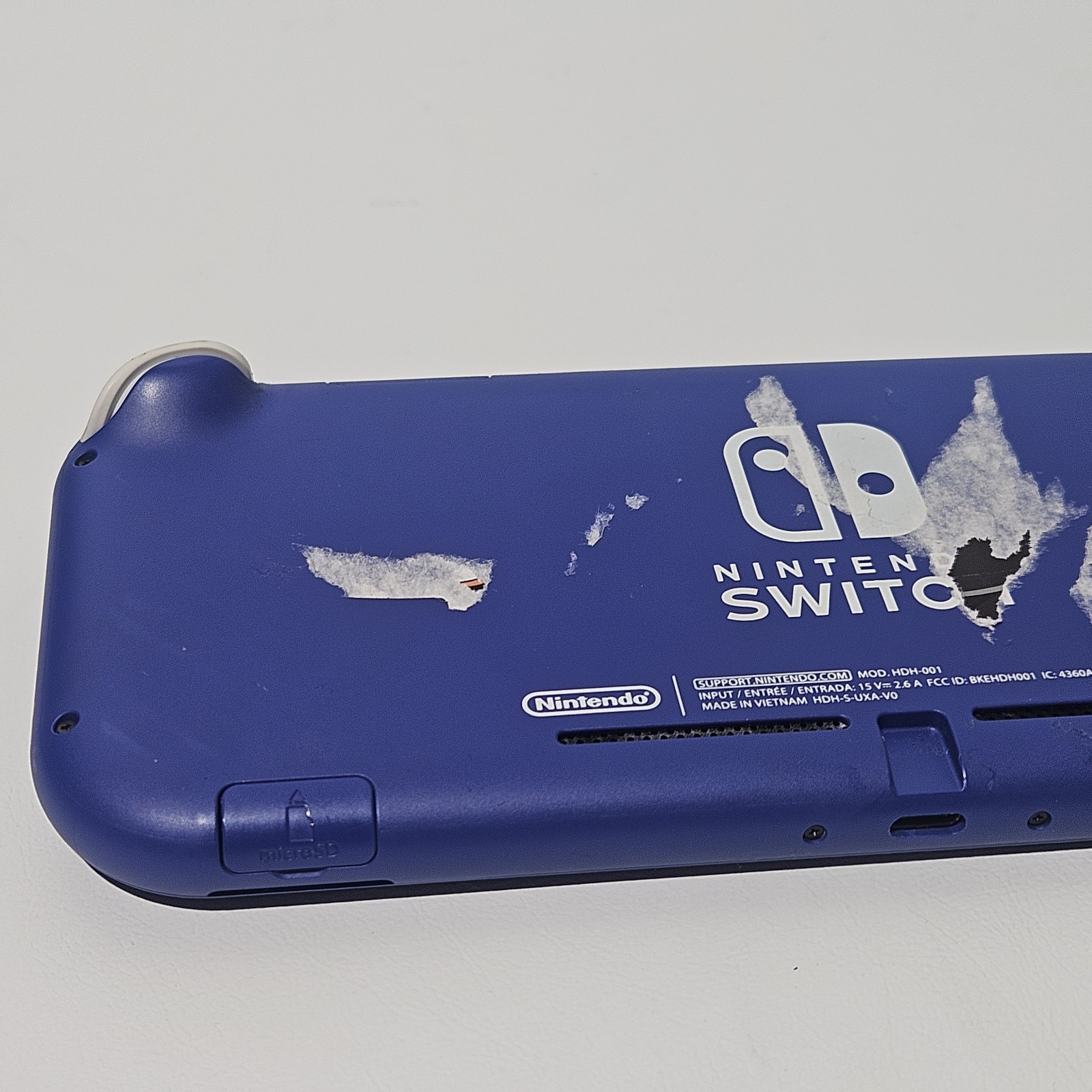 Nintendo Switch Lite HDH-001 Handheld Console System 32GB Blue – No Grip Tested