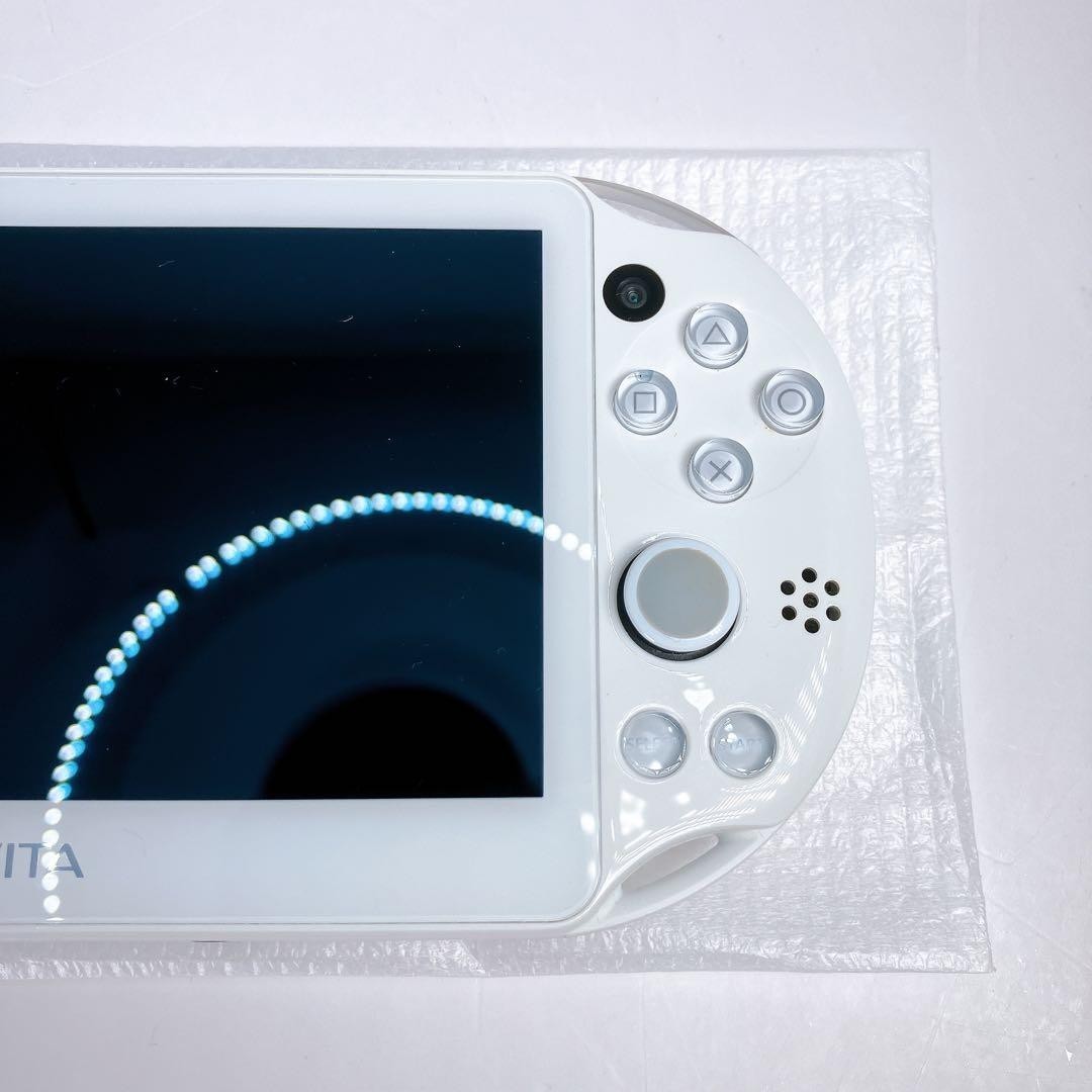 Excellent SONY PS Vita PCH-2000 Console White w/charger