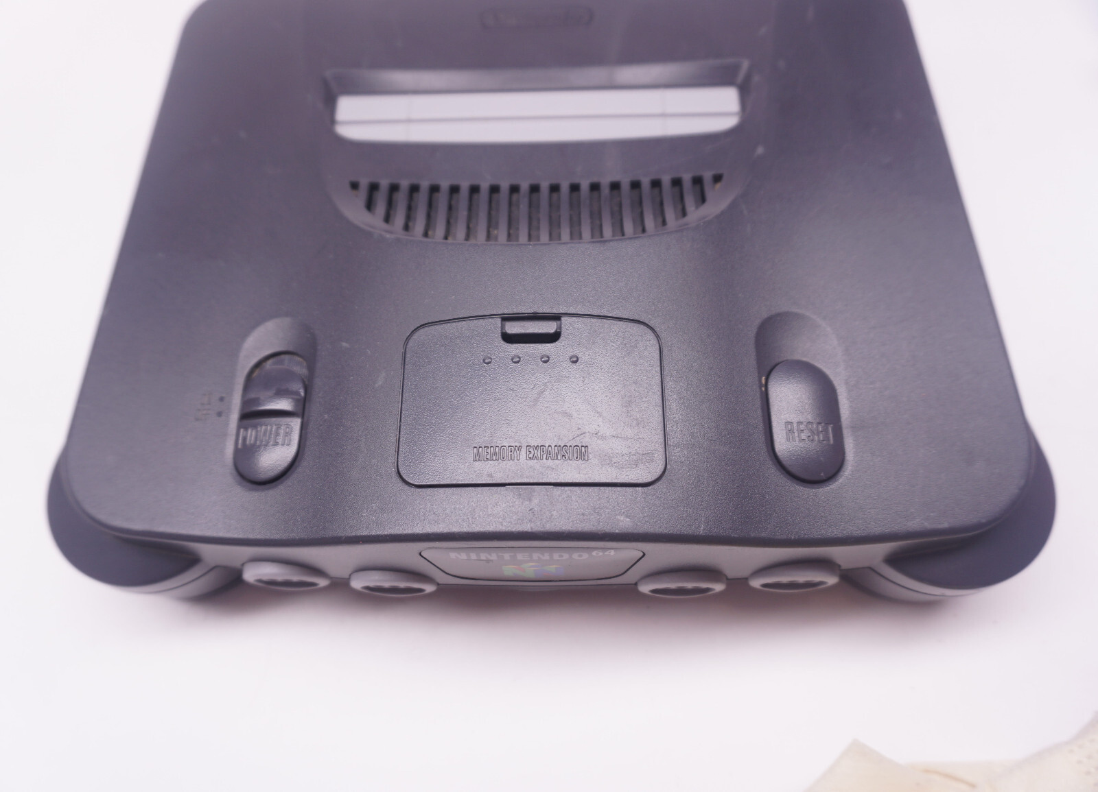 Nintendo 64 Charcoal Gray N64 Launch System Console Only & Jumper Region Free