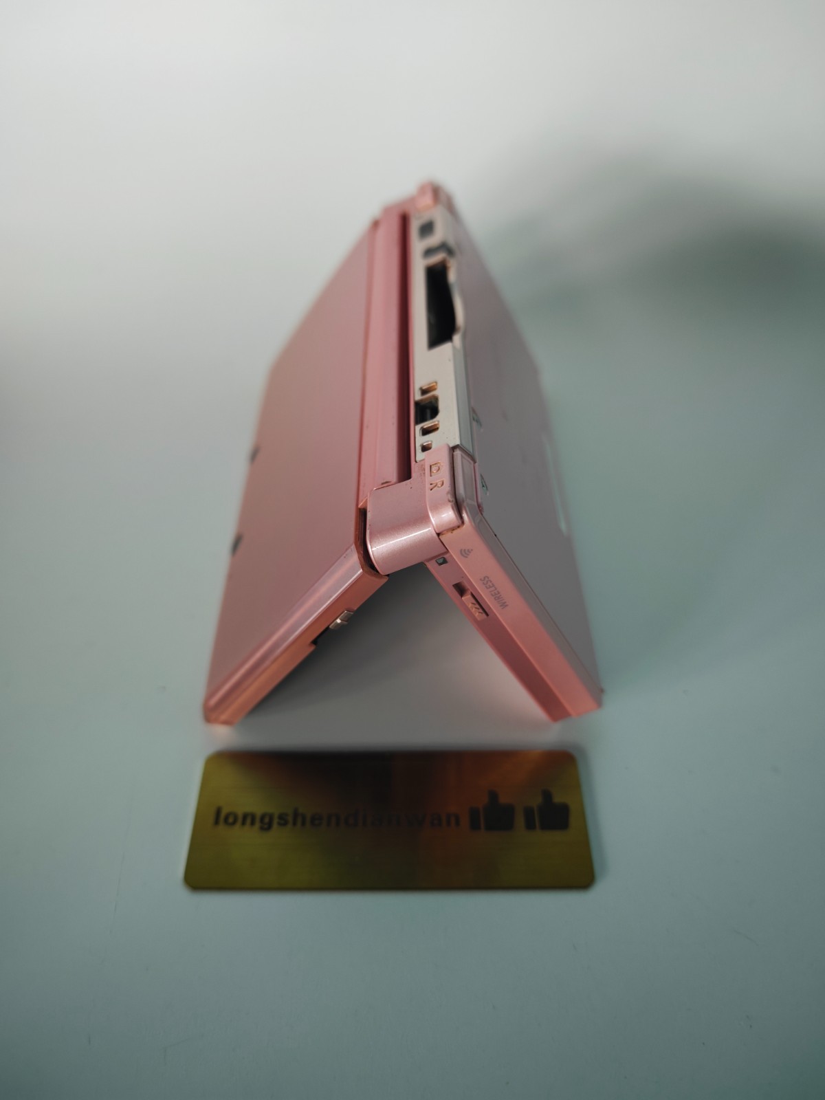 Nintendo Pink 3DS game console used