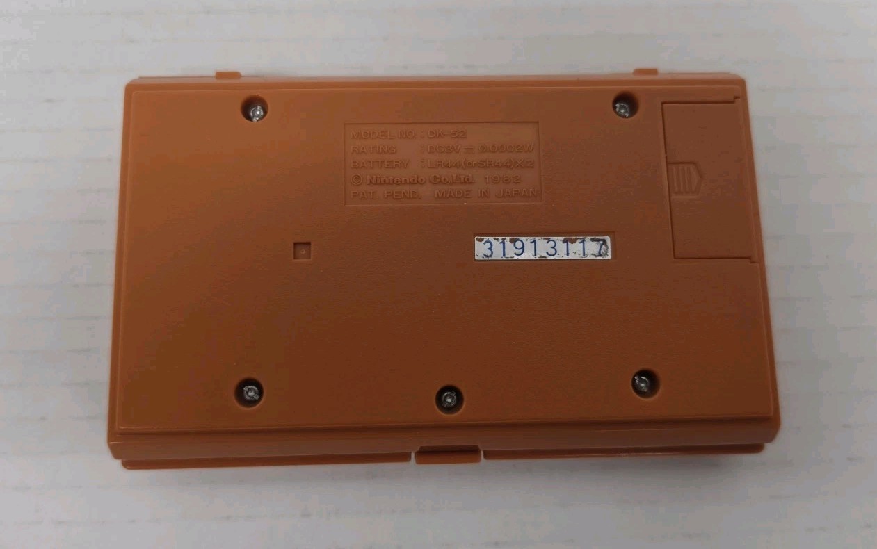 Vintage 1982 Game & Watch Nintendo Multi Screen Donkey Kong for Parts or Repair