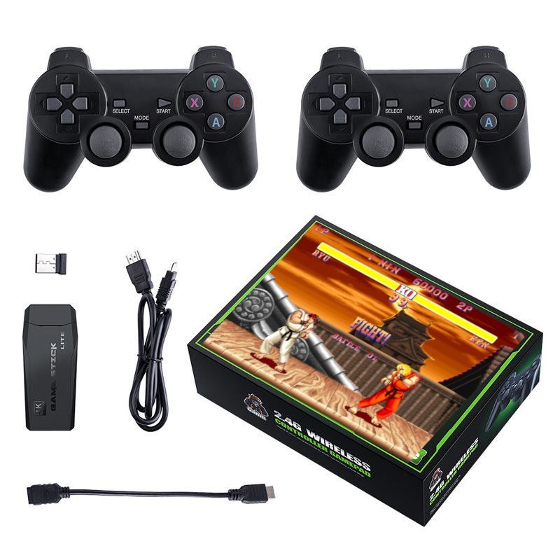 GameStick M8 Lite 4K Ultra HD Wireless HDMI Microconsole 20,000 Classic Games