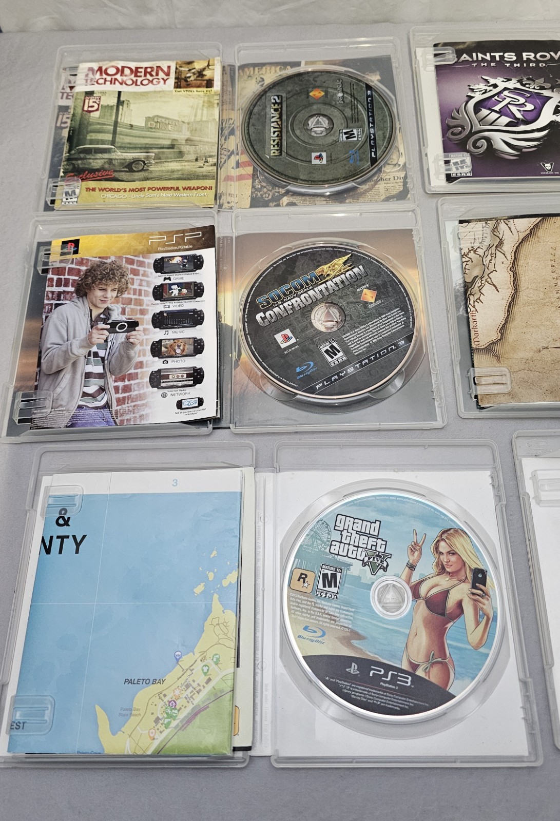 Sony PS3 Slim 160GB Console CECH-3001A FOR PARTS HDMI Signal Lost w/ games