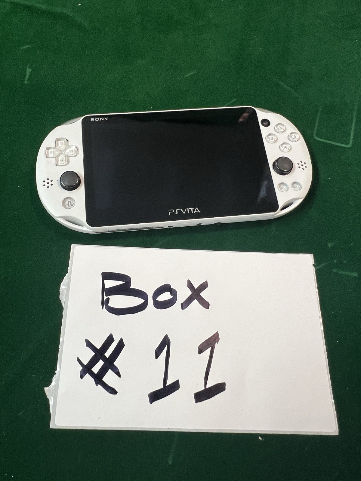 Sony PS Vita PCH-2000 Slim White + Charger GREAT CONDITION Used