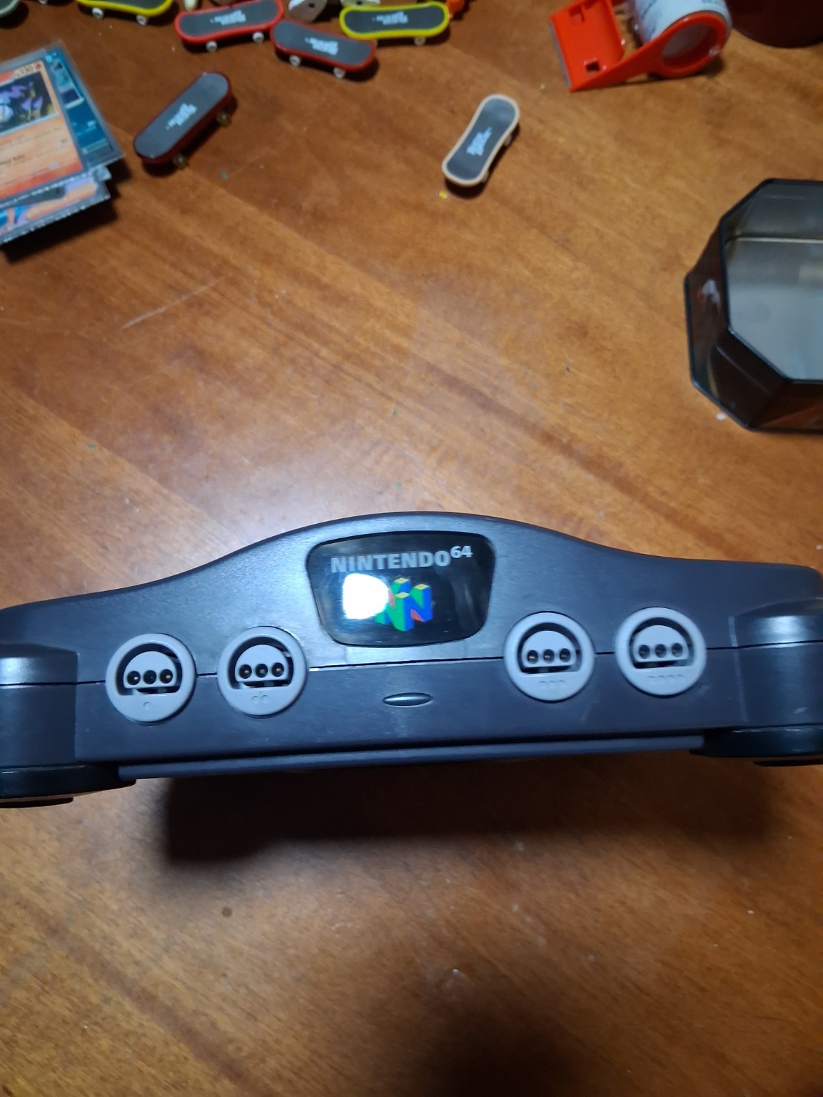 Nintendo 64 Black Console NUS-001(USA) w/ Memory Expansion & Component RCA