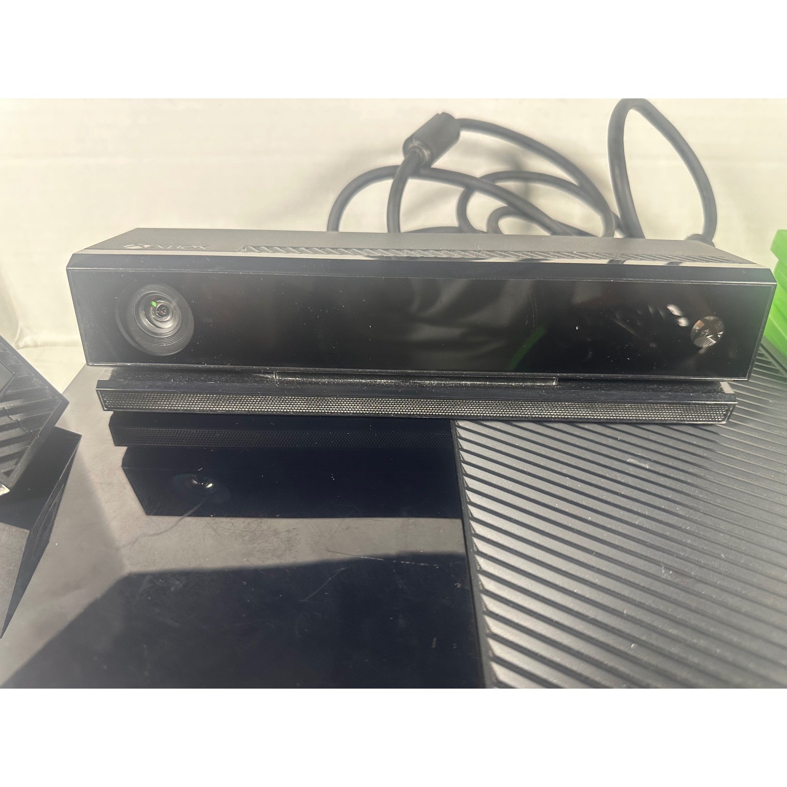 Microsoft Xbox 1 500GB Black Console Bundle Kinect 2 Controllers 11 Games GTA V