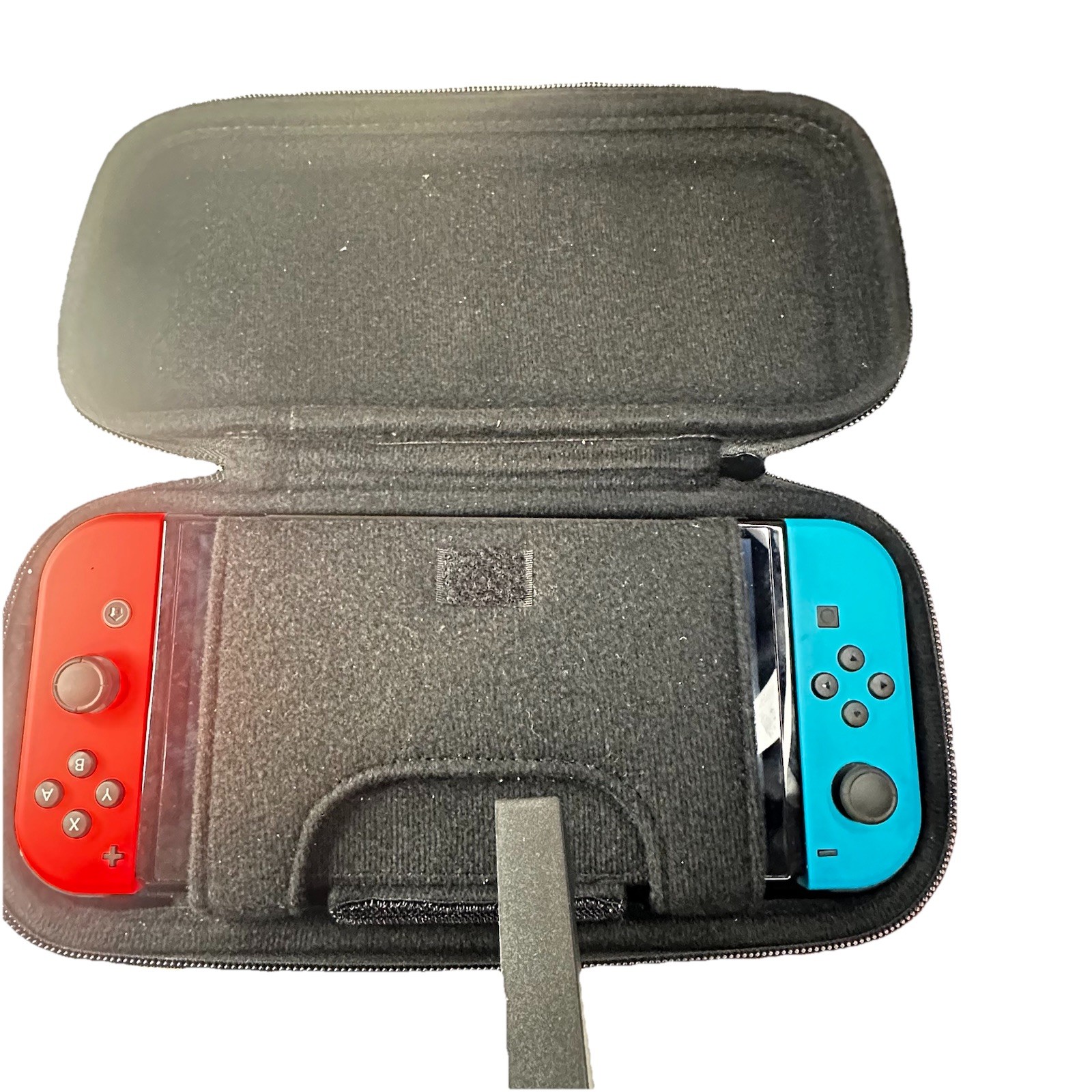 Nintendo Switch OLED Model Handheld Console 128MB Red Blue – Excellent Condition