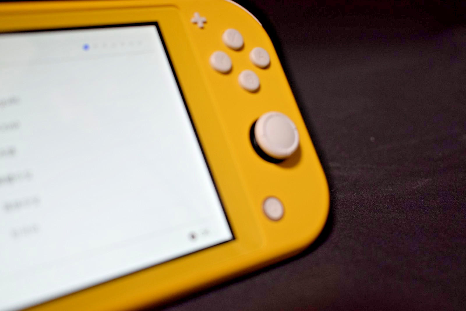 Nintendo Switch Lite Yellow Handheld Console S Rank With a charger included JPN