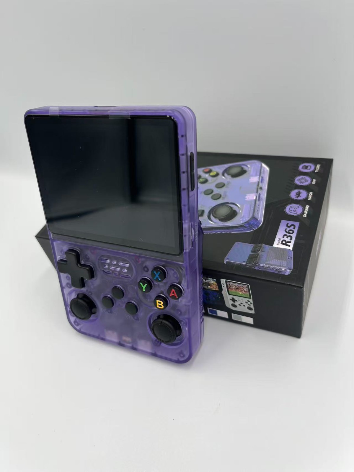 R36 Retro Handheld Game Console with 4.0″ IPS HD Screen, Portable Gaming 64GB