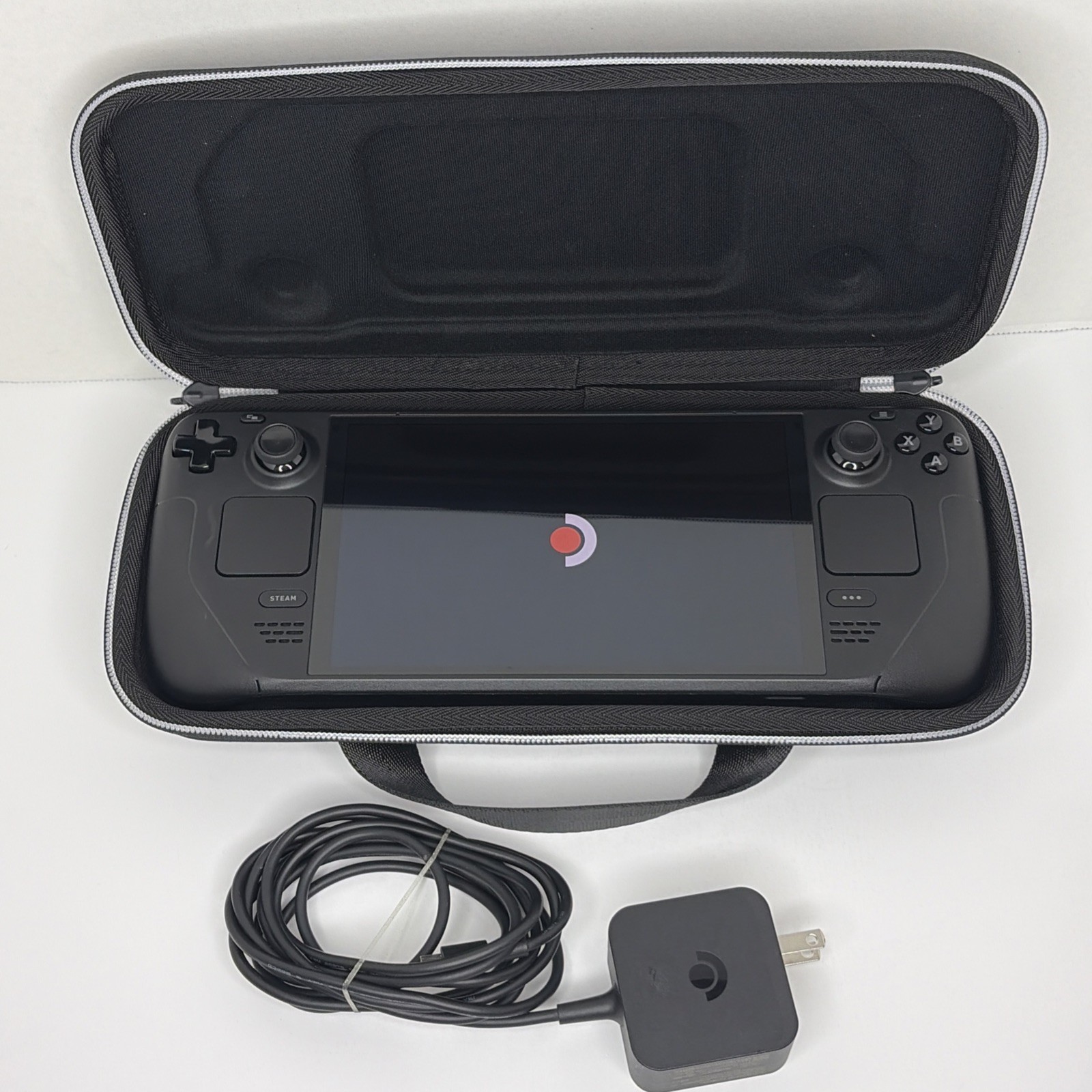 Steam Deck OLED 512GB ~ *EXCELLENT* condition Handheld Console W/Charger + Case
