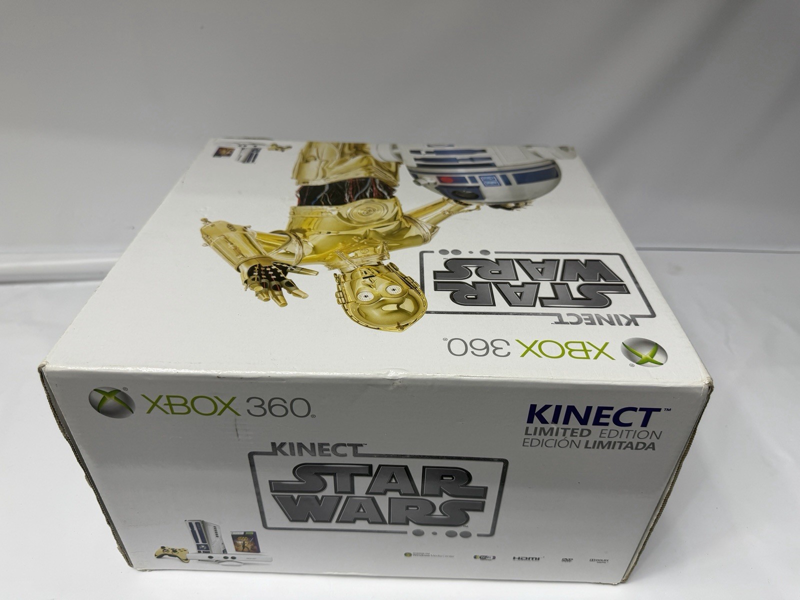 Microsoft Xbox 360 S Kinect Star Wars Limited Edition 320GB Console Bundle MINTY