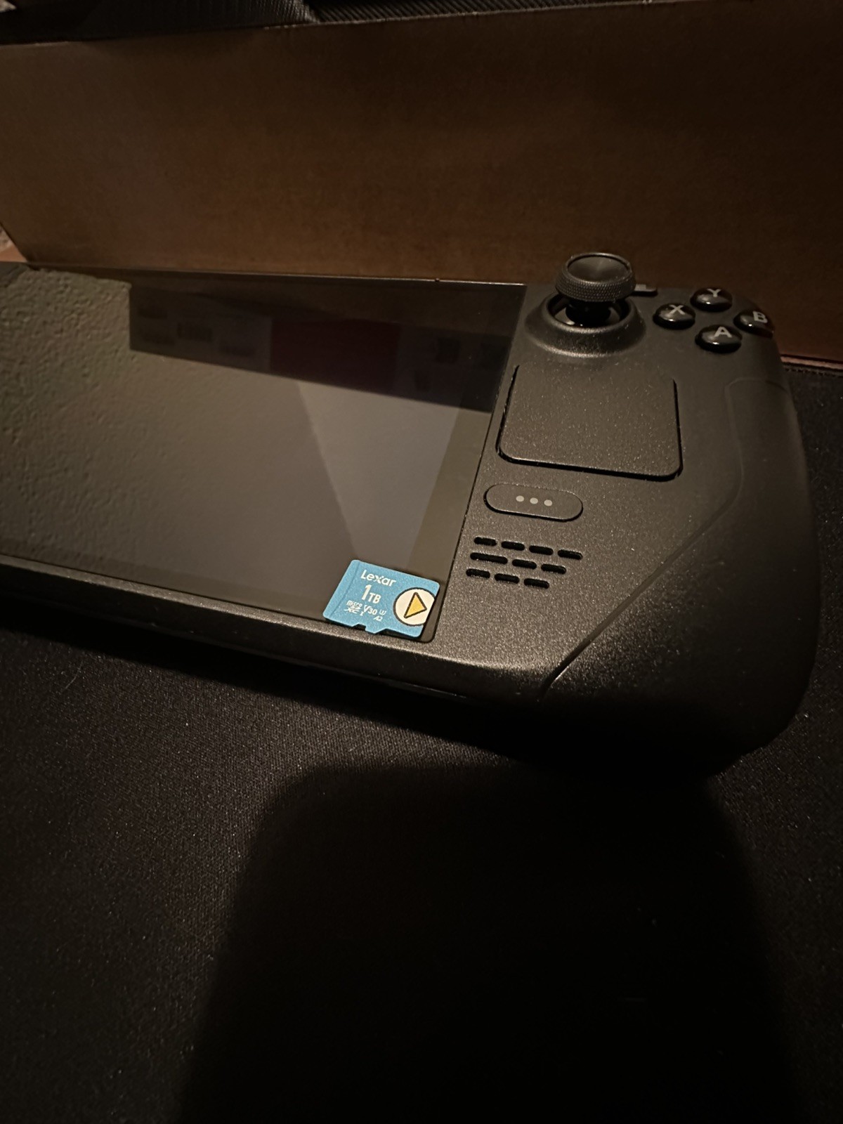OLED Steam Deck 512GB + 1TB SD Card, Gloss Black Screen