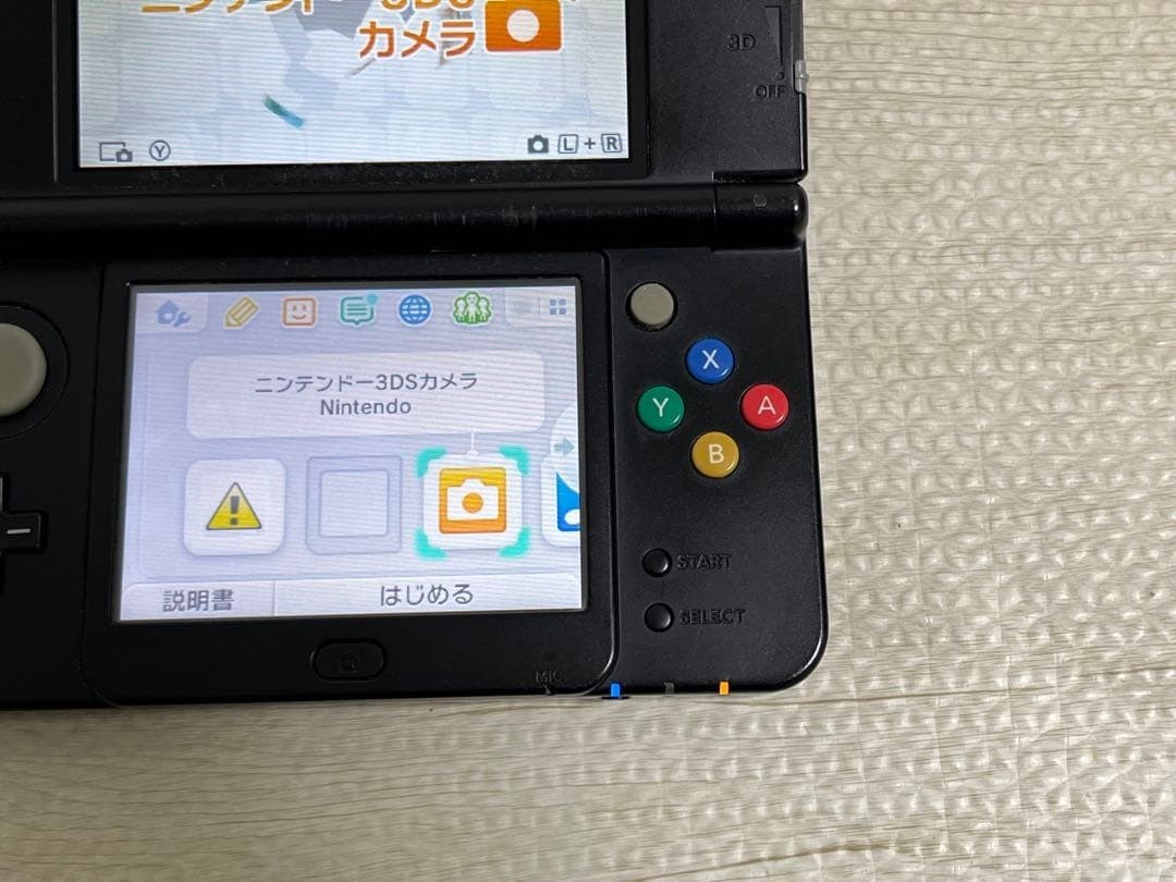 Japanese New Nintendo 3DS black without inner box KTR-001