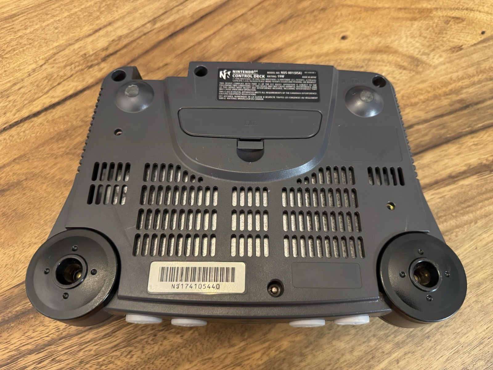 Nintendo 64 N64 Replacement Console-No Jumper Pack Door Or Game-NUS-001 Tested
