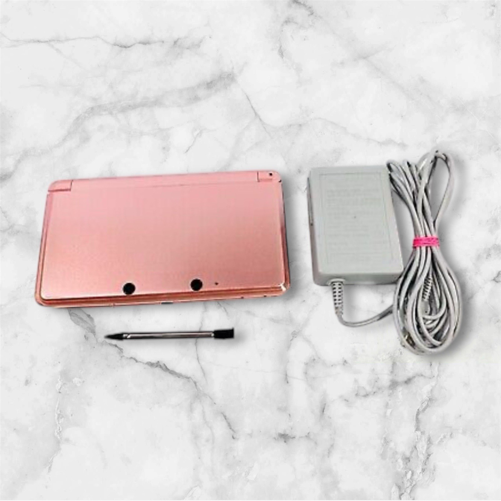 Nintendo 3DS pearl pink handheld system US/Canada Model