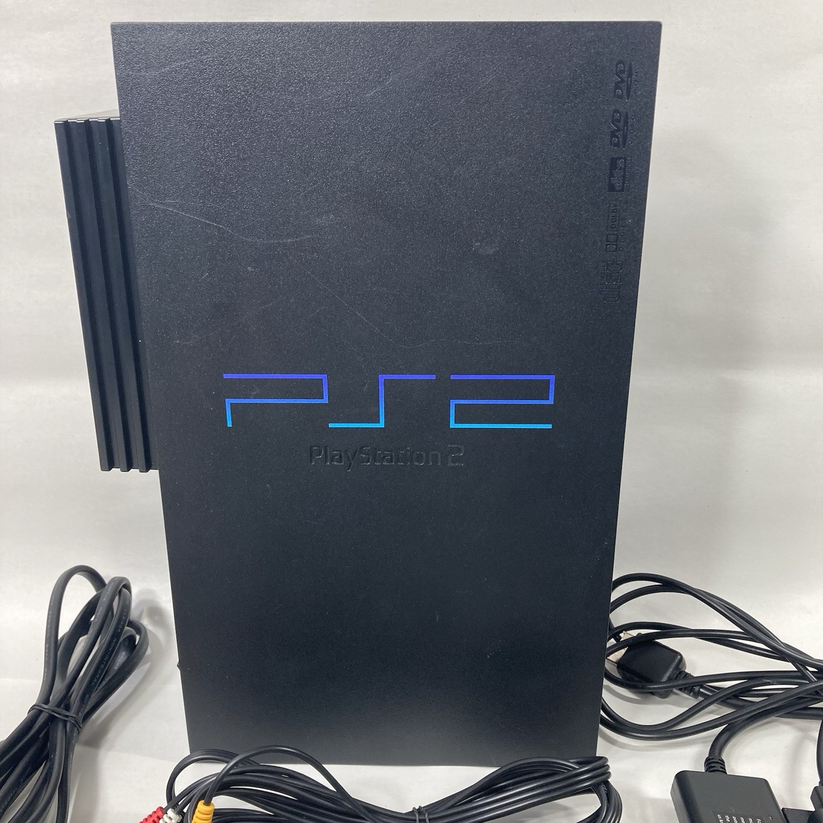 Sony PlayStation 2 50001 Model 2 Controllers & All Cords Tested and Working