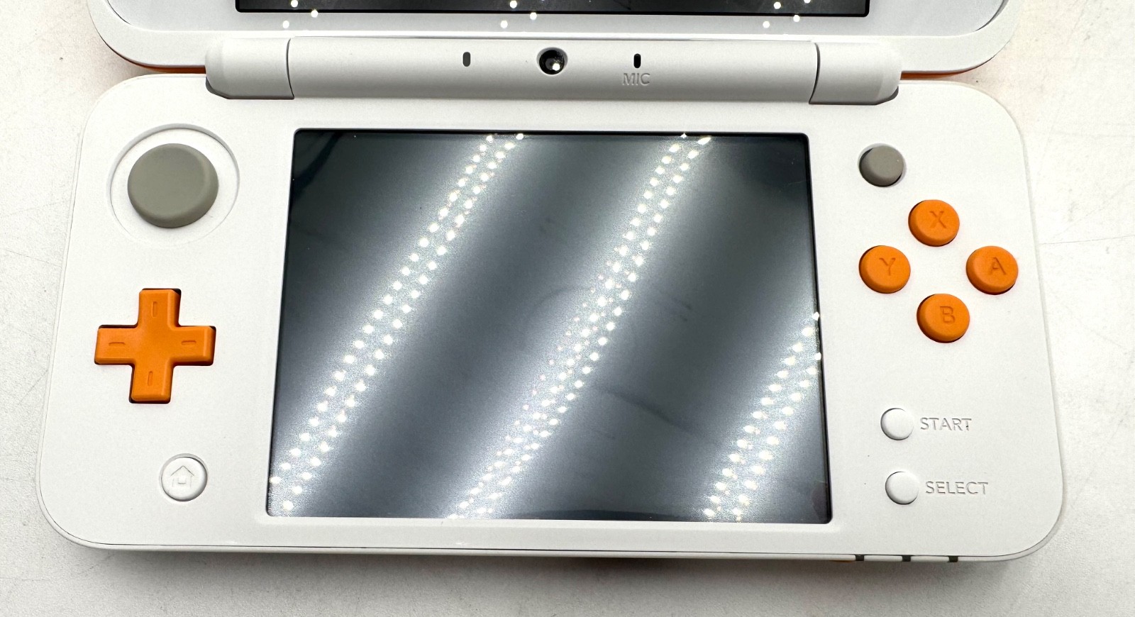 Nintendo New 2DS XL LL (White/Orange) Console Stylus 4-32GB, 260g From US