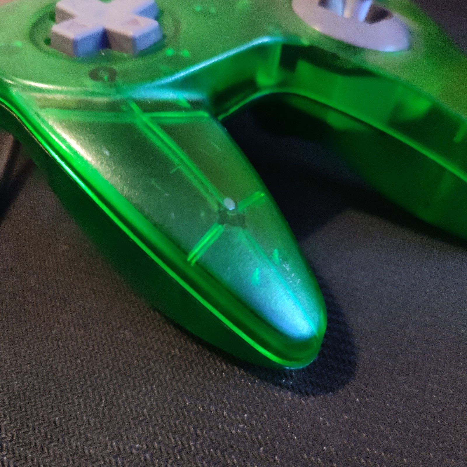 Nintendo 64 Jungle Green Console, Expansion Pak, Power Cord, Cables, Controller