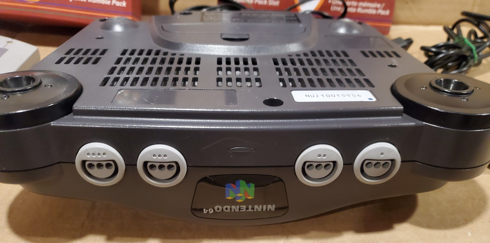 Nintendo 64 Black Console (NTSC-J)