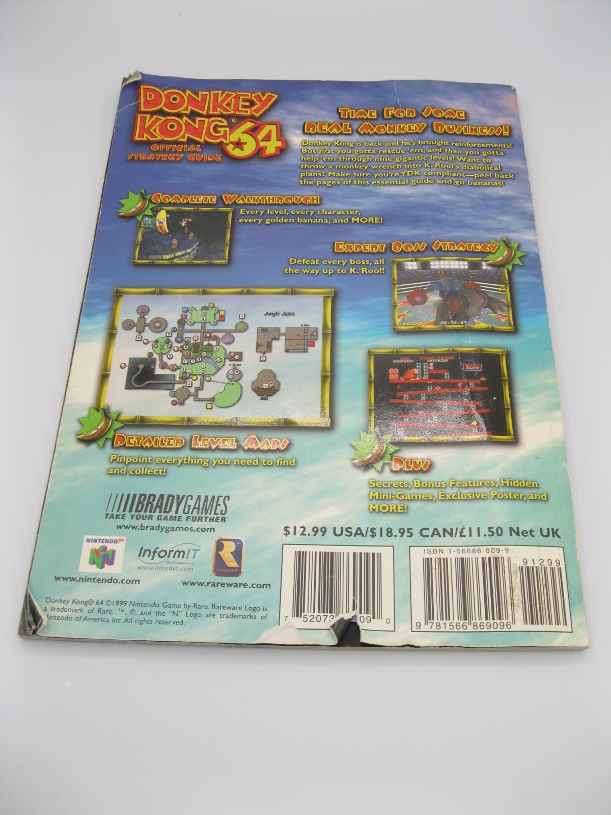 Nintendo Donkey Kong 64 Set Jungle Green Console CIB Complete In Box N64 Extras