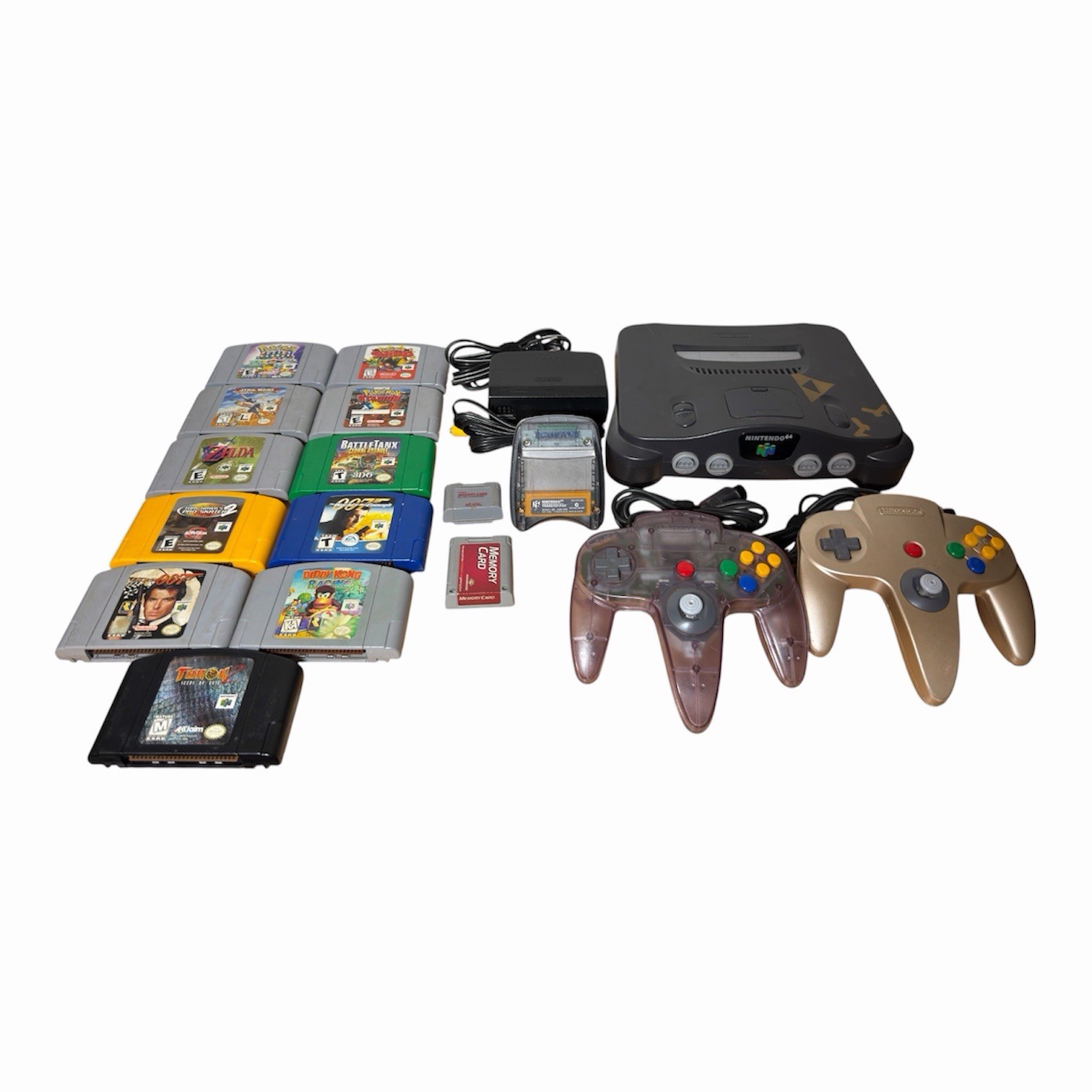 N64 Console with 2 Controllers + Multiple Games+ Extras TESTED TO WORK