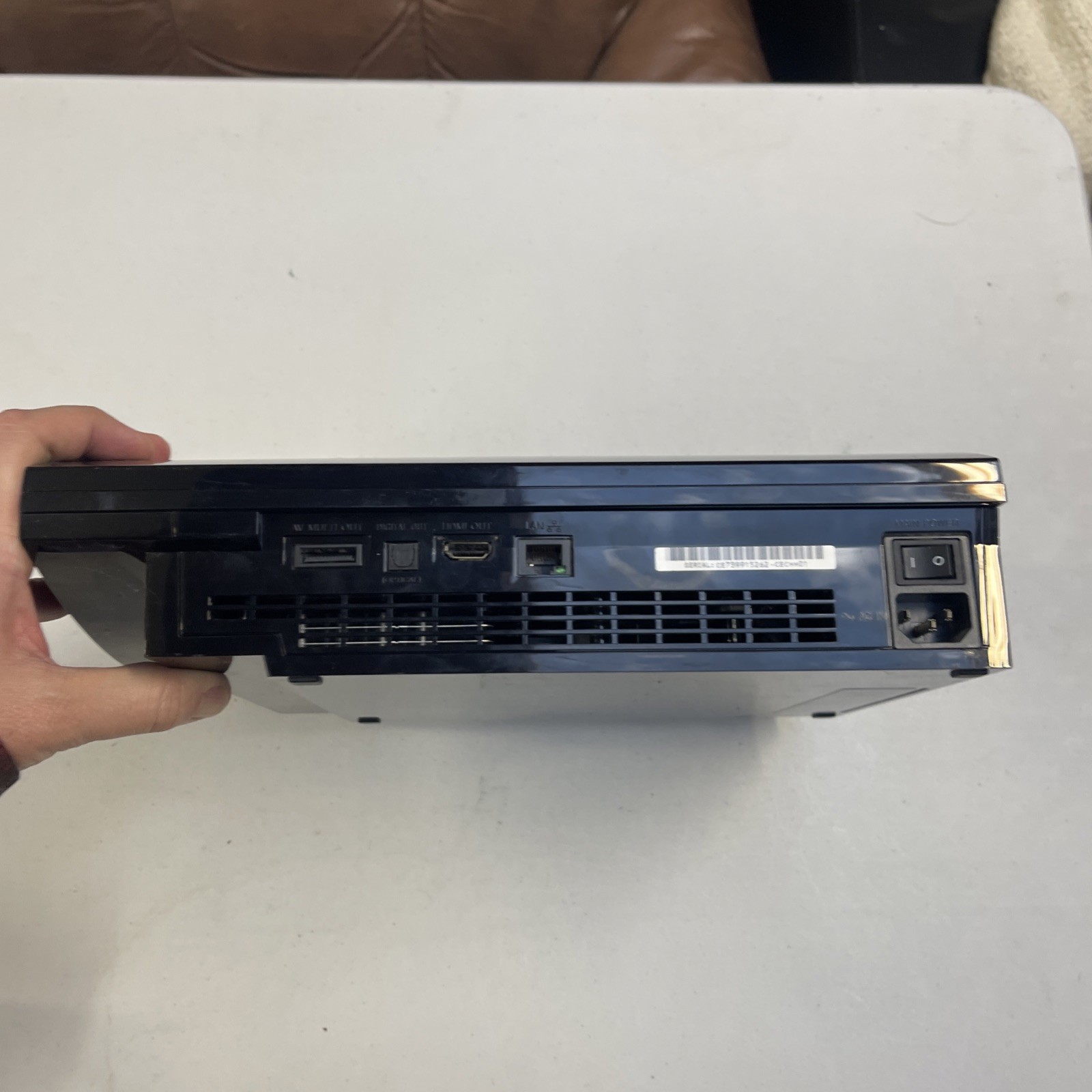 Sony PlayStation 3 Fat Phat PS3 Console Black CECHH01 PARTS