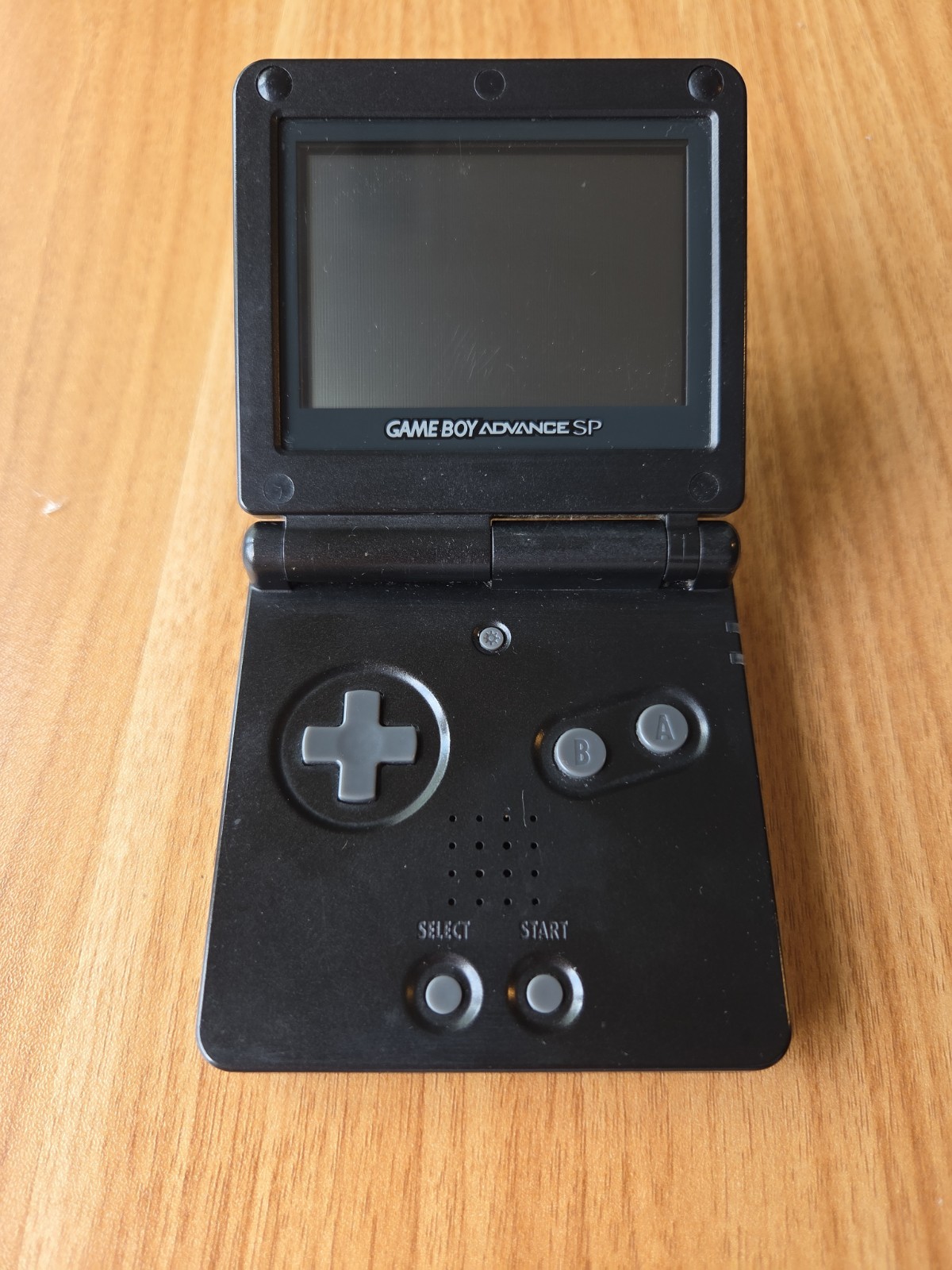 Nintendo Gameboy Advance SP Handheld System Console Onyx Black (AGS-001) Tested