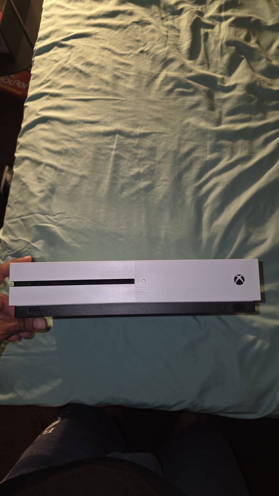 Xbox One S 1TB Console White With Cyberpunk Controller And Titanfall