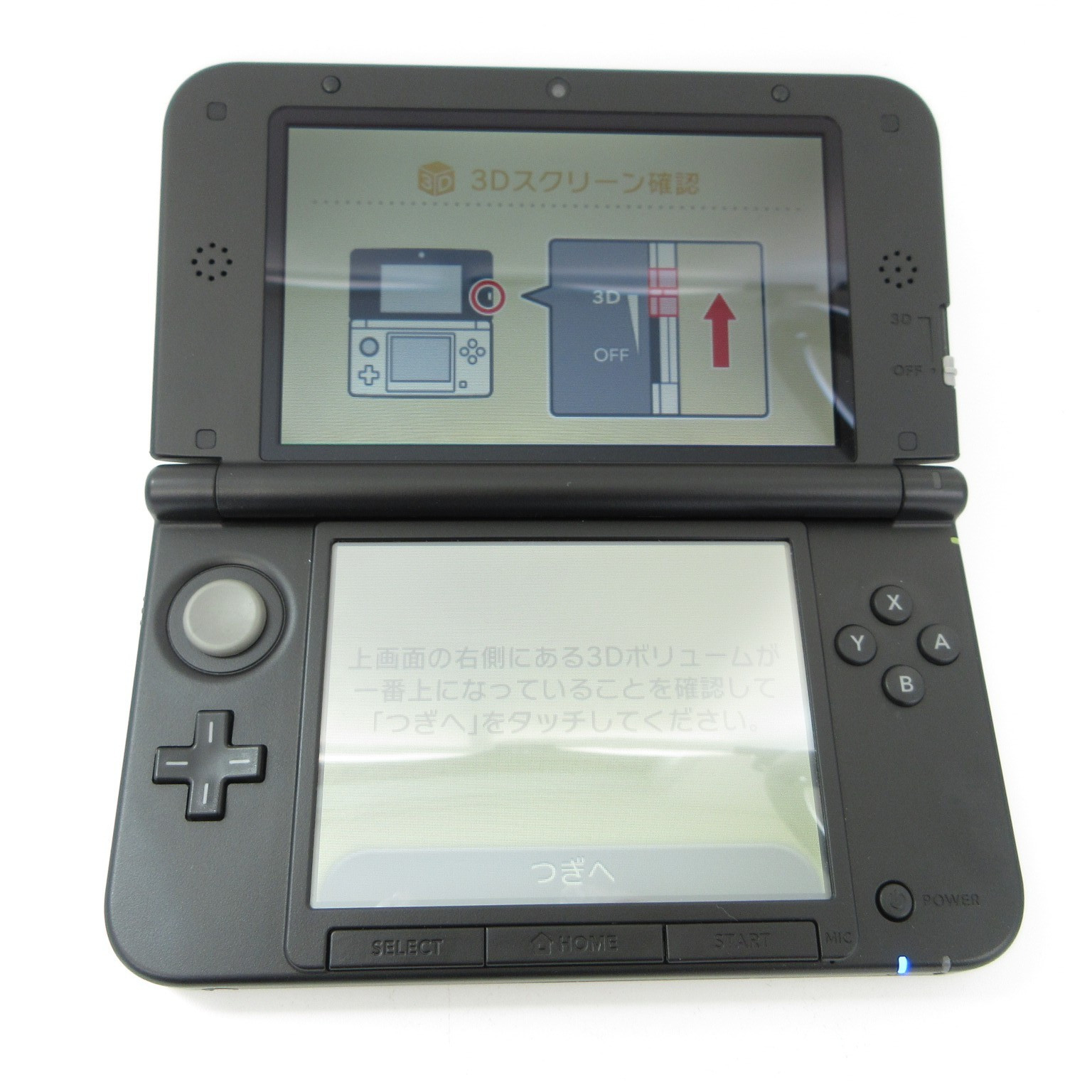 【Near Mint】Nintendo 3DS LL XL Silver x Black Console ONLY Japanese Edition #RET0