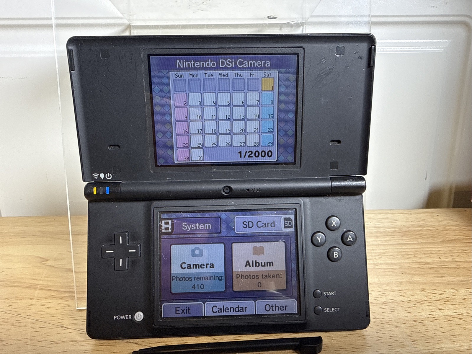 Nintendo DSi Bronze Black Handheld System Tested Working New Charger