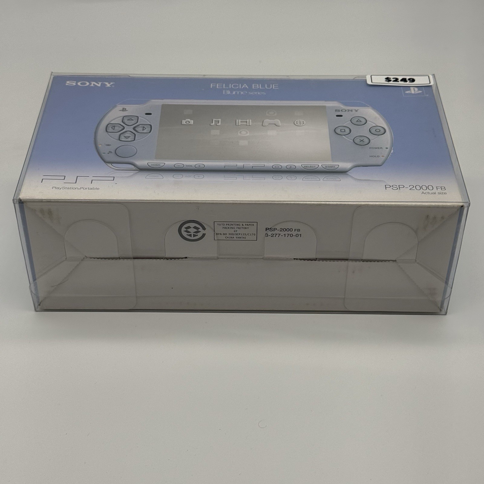 Sony PSP-2000 FB Blume Series Felicia Blue Console Boxed Japan System US Seller
