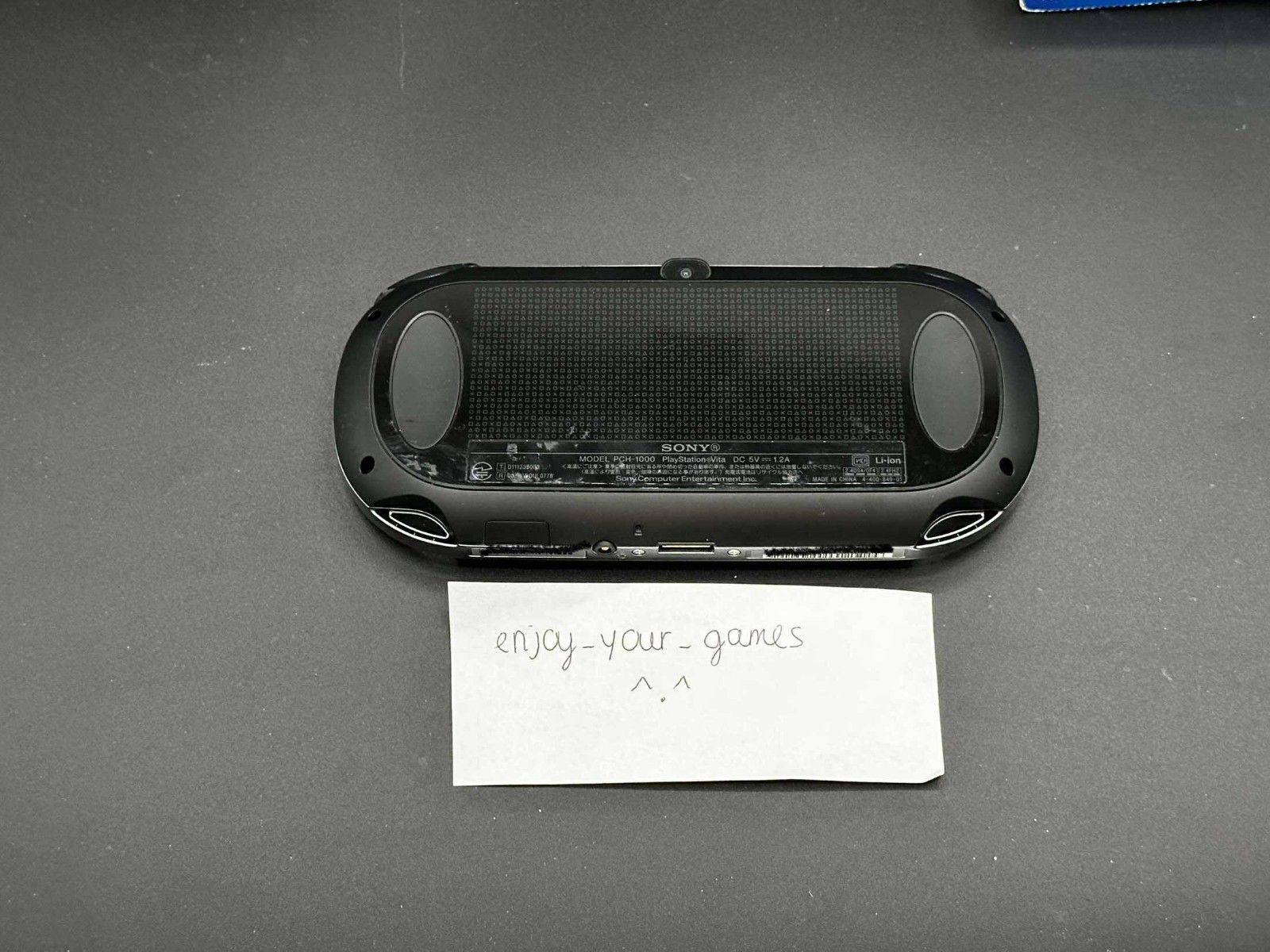 Sony PlayStation PS Vita OLED PCH-1000/1100 Black Complete in Box -SHIP IN 1-DAY