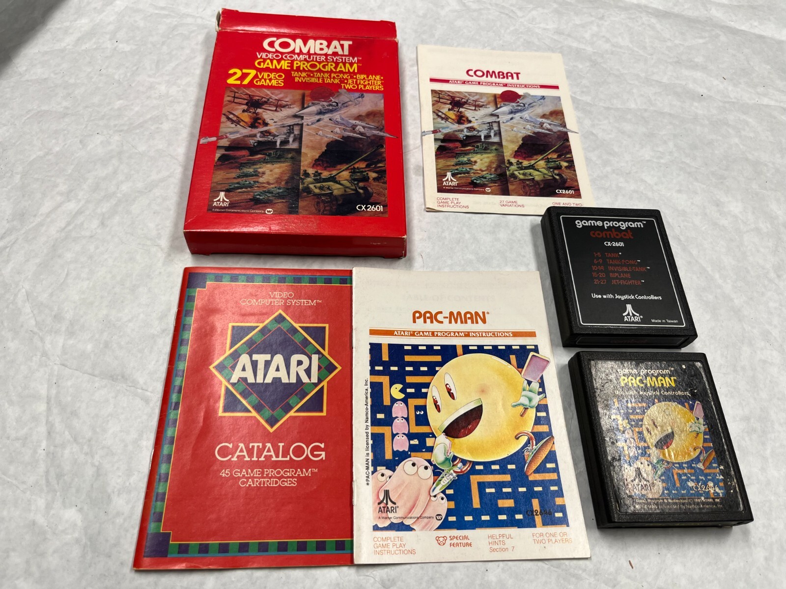 NOS 1982 ATARI VCS CX2600A 4 Switch Console System NEW Original Package OPEN BOX