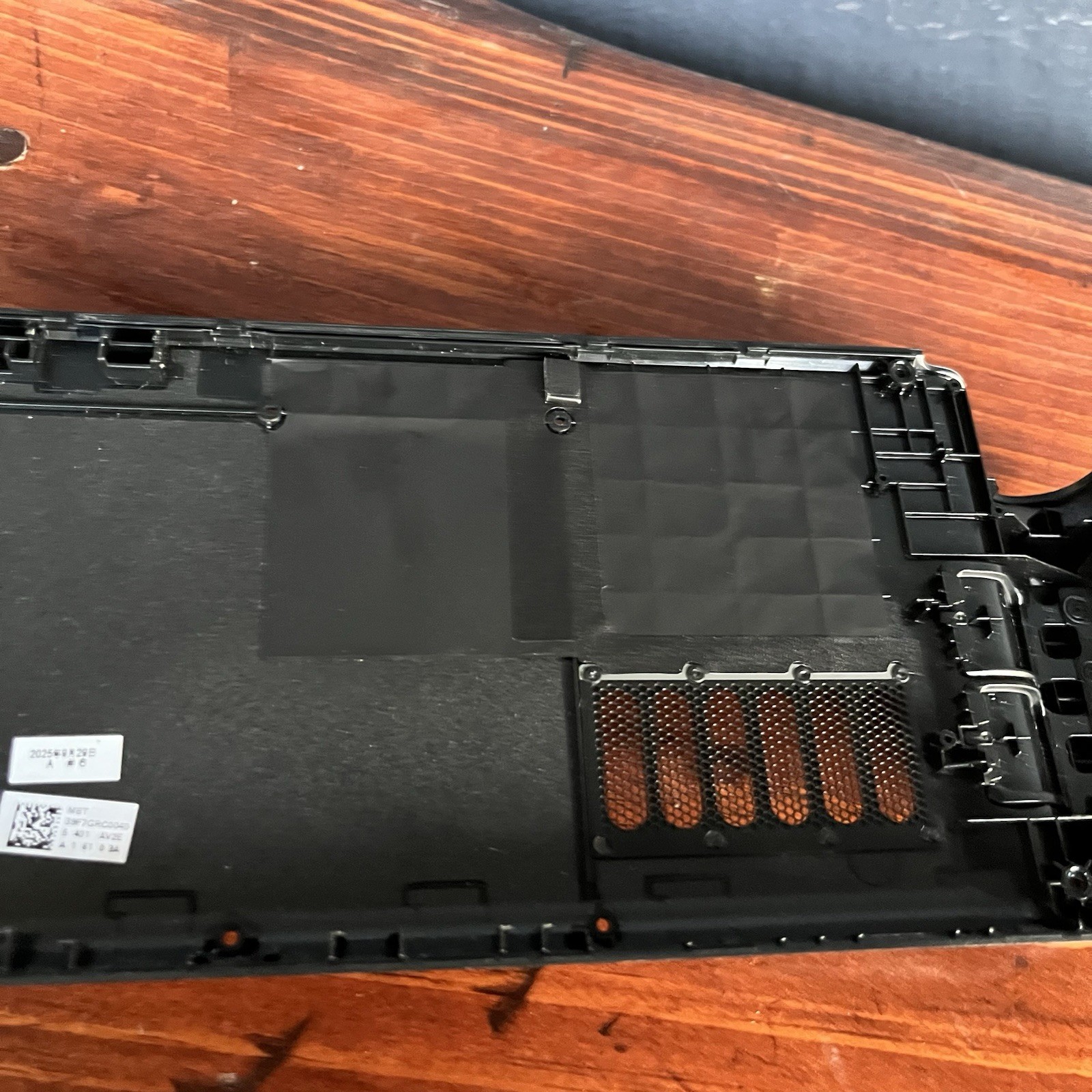 Steam Deck Original OEM Stock Back Plate – Black