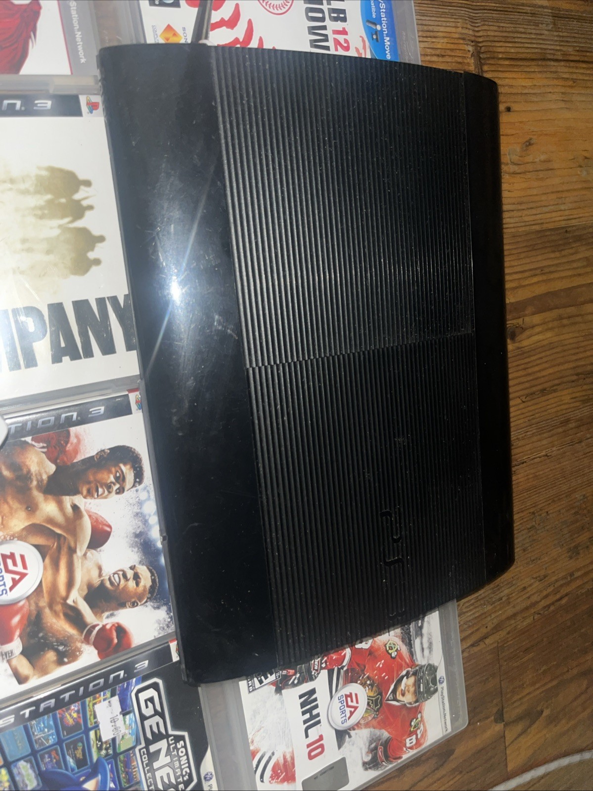 Sony PlayStation 3 Super Slim CECH-4001B 250GB Black 18 Games Bundle